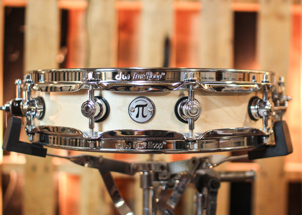 DW 3.14x14 Collector's Maple Natural Satin Oil Pi Snare Drum - SO#1358649