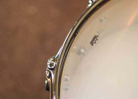 DW 4x14 Collector's Polished Bell Brass Snare Drum - DRVN0414SPC