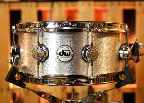 DW 5.5x13 Collector's 3mm Wrinkle Coat Aluminum Snare Drum - DRVA5513SVC