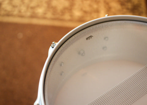 DW 5.5x13 Collector's 3mm Wrinkle Coat Aluminum Snare Drum w/ Satin Chrome Hardware