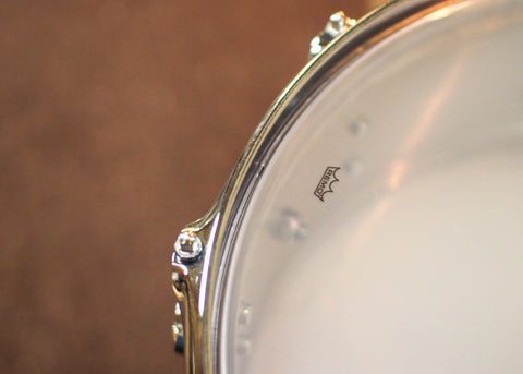 DW 5.5x14 Collector's 3mm Polished Chrome over Steel Snare Drum - DRVS5514SPC