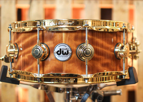 DW 5.5x14 Collector's Maple VLT Redwood Stump Snare Drum - SO#1234034