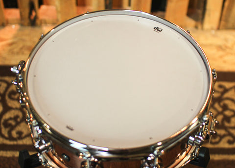 DW 5.5x14 Collector's Polished Copper Snare Drum - DRVP5514SPC