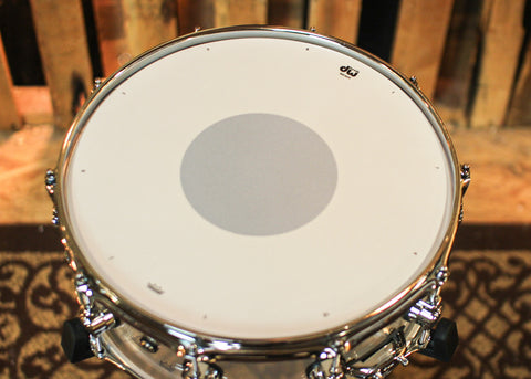 DW 5.5x14 Design Clear Acrylic Snare Drum - DDAC5514SSCL1