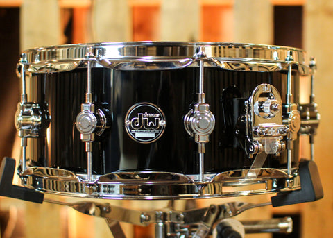 DW Performance Piano Black Lacquer Snare Drum - 5.5x14