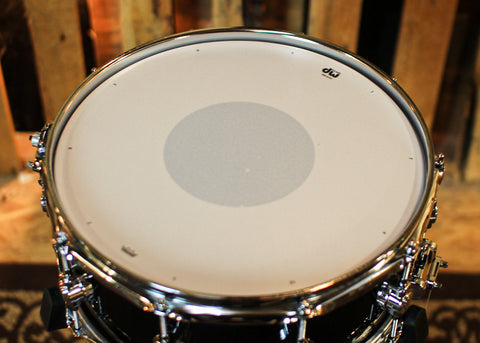 DW Performance Piano Black Lacquer Snare Drum - 5.5x14