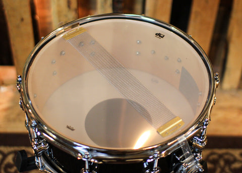 DW Performance Piano Black Lacquer Snare Drum - 5.5x14