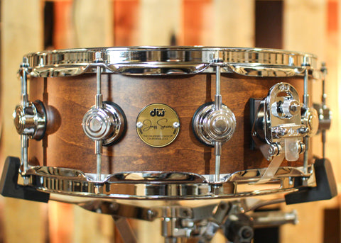 DW 5x14 Collector's Jazz Maple/Gum Walnut Satin Oil Snare Drum - SO#1352387