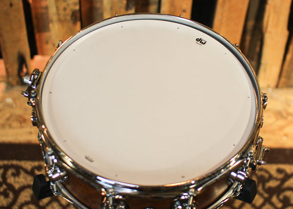 DW 5x14 Collector's Jazz Maple/Gum Walnut Satin Oil Snare Drum - SO#1352387