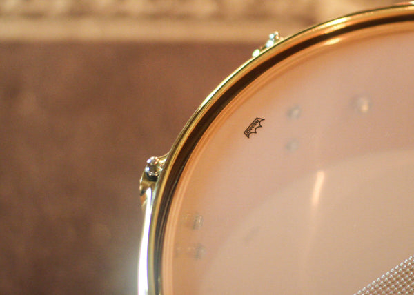 DW 5x14 Collector's Maple 333 Natural Lacquer over Santos Rosewood Snare Drum - SO#1409985