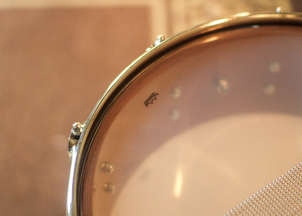 DW 5x14 Collector's Purpleheart VLT Natural Lacquer Snare Drum - SO#1430000