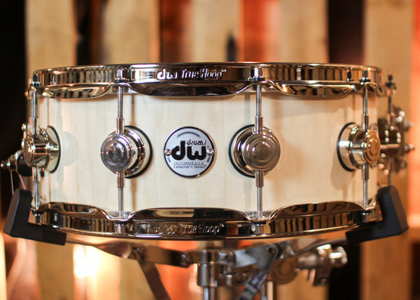 DW 5x14 Collector's SonicPly Natural Satin Oil Snare Drum - SO#1412872