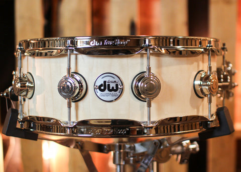 DW 5x14 Collector's SonicPly Natural Satin Oil Snare Drum - SO#1412872