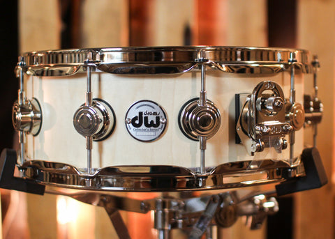 DW 5x14 Collector's SonicPly Natural Satin Oil Snare Drum - SO#1412872