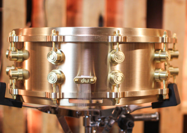 DW 5x14 MFG True Cast Bronze Snare Drum - DRVZ0514STZ - #61 of 100