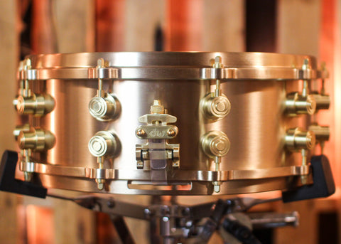 DW 5x14 MFG True Cast Bronze Snare Drum - DRVZ0514STZ - SO#1344973