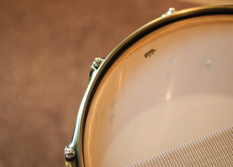 DW 6.5x14 Collector's 50th Anniversary Persimmon Spruce Snare Drum - SO#1274305 - #4 of 200