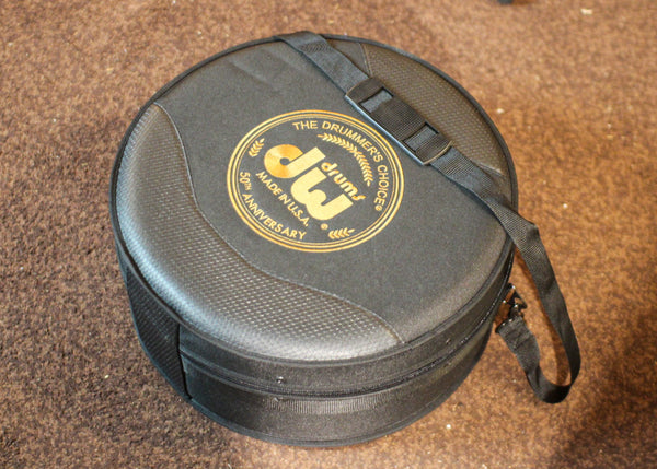 DW 6.5x14 Collector's 50th Anniversary Persimmon Spruce Snare Drum - SO#1274305 - #4 of 200