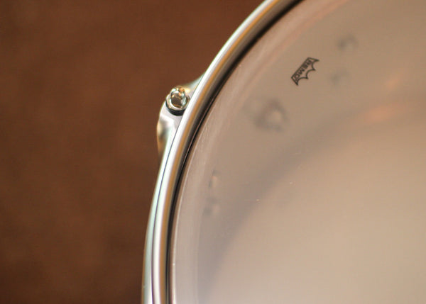 DW 6.5x14 Collector's 1mm Thin Aluminum Snare Drum w/ Satin Chrome - DRVM6514SVS