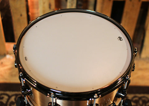 DW 6.5x14 Collector's 3mm Brushed Bell Bronze Snare Drum w/ Black Nickel Hardware
