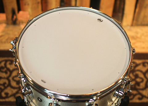 DW 6.5x14 Collector's 3mm Wrinkle Coat Aluminum Snare Drum - DRVA6514SVC