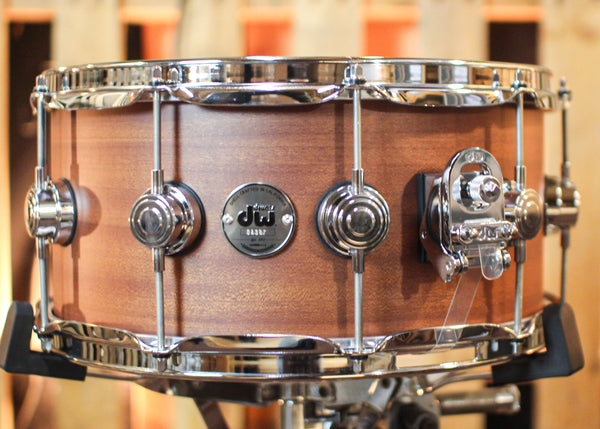 DW 6.5x14 Collector's Contemporary Classic Natural Hard Satin Snare Drum - SO#1276566