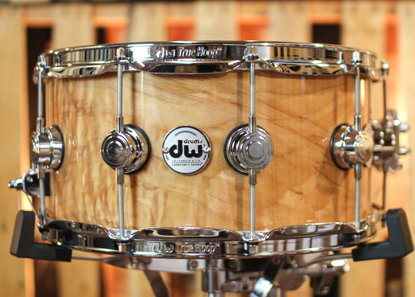 DW 6.5x14 Collector's Maple 333 2-Tone Quilted Maple Snare Drum - SO#1315794