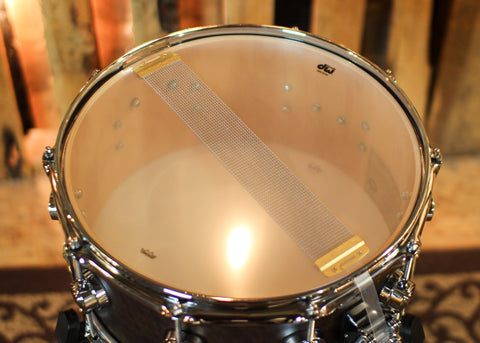 DW 6.5x14 Collector's Maple 333 Smoked Figured Eucalyptus Snare Drum - SO#1424762