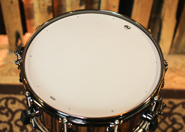 DW 6.5x14 Collector's Maple 333 Monkey Pod Snare Drum - SO#1234293