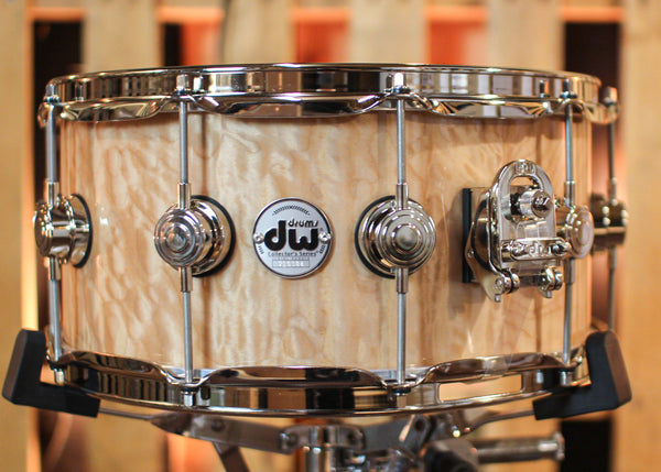 DW 6.5x14 Collector's Maple 333 Super Curly Maple Snare Drum - SO#1344451