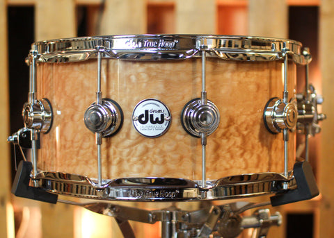 DW 6.5x14 Collector's Maple 333 Super Quilted Maple Snare Drum - SO#1431902