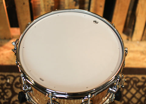 DW 6.5x14 Collector's Maple 333 Super Curly Maple Snare Drum - SO#1344449