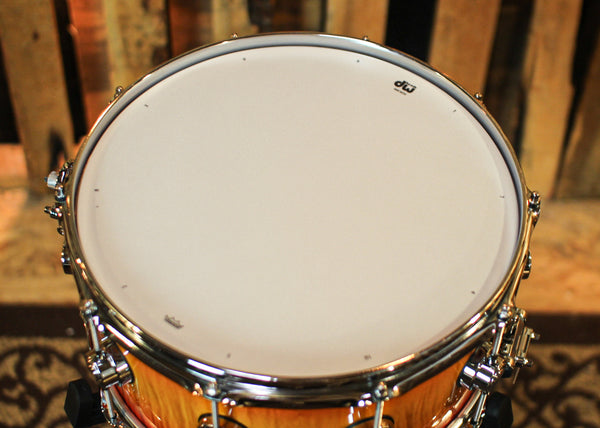 DW 6.5x14 Collector's Maple Classic Burst over Sycamore Snare Drum - SO#1354708