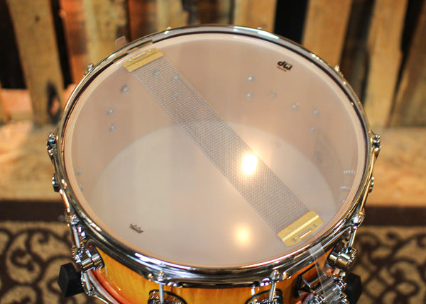 DW 6.5x14 Collector's Maple Classic Burst over Sycamore Snare Drum - SO#1354708