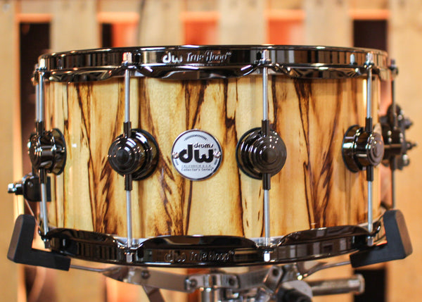 DW 6.5x14 Collector's Maple Mahogany African Chen Chen Snare Drum - SO#1344457