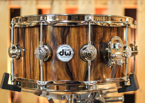 DW 6.5x14 Collector's Maple Mahogany Santos Rosewood Snare Drum - SO#1344456