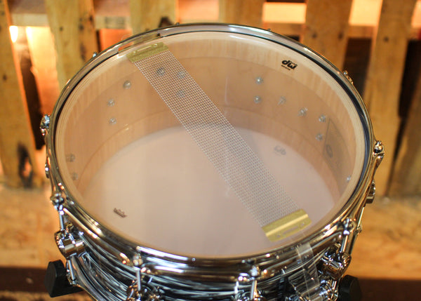 DW 6.5x14 Collector's Maple VLT Black Oyster Snare Drum - SO#1446323