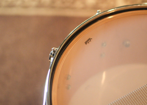 DW 6.5x14 Collector's Maple VLT Candy Black Burst over European Walnut Snare Drum - SO#1358656