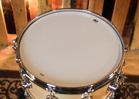 DW 6.5x14 Collector's Maple VLT Natural Lacquer Snare Drum - SO#1424780