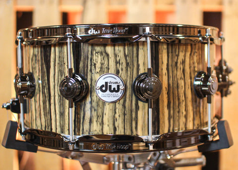 DW 6.5x14 Collector's Maple VLT Royal Ebony Snare Drum - SO#1344436