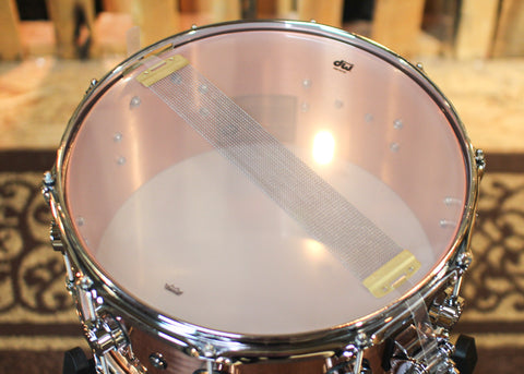 DW 6.5x14 Collector's Polished Copper Snare Drum - DRVP6514SPC