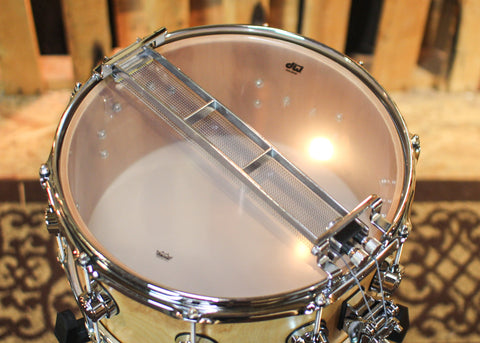 DW 6.5x14 Collector's Birch VLT Natural Satin Oil True Sonic Snare Drum - SO#1312354