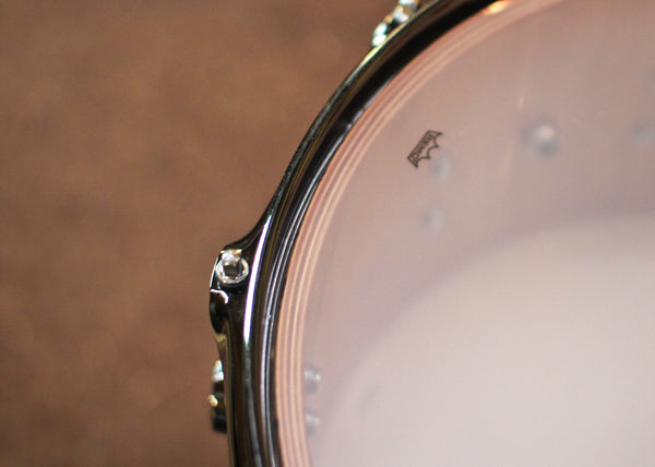 DW 6.5x14 Collector's Cherry VLT Ivory Ebony Snare Drum - SO#1315773