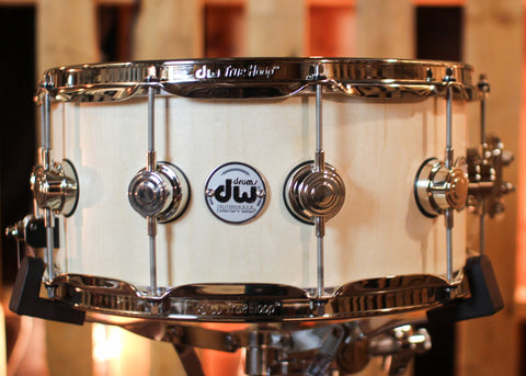 DW 6.5x14 Collector's SonicPly Natural Satin Oil Snare Drum - SO#1412875