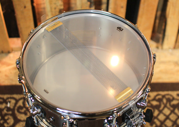 DW 6.5x14 Collector's 1mm Stainless Steel Snare Drum - DRVL6514SPC