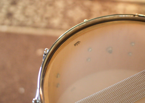 DW 6.5x14 Collector's Standard Maple Natural Satin Oil Snare Drum - SO#1417669