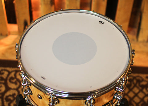 DW 6.5x14 Design Limited Edition Mapa Burl over Birch Snare Drum