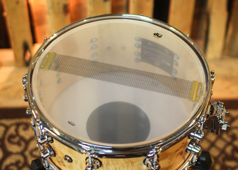 DW 6.5x14 Design Limited Edition Mapa Burl over Birch Snare Drum