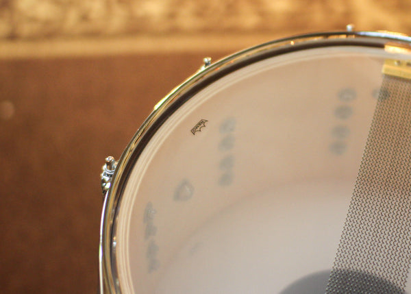 DW 6.5x14 Design Limited Edition Mapa Burl over Birch Snare Drum