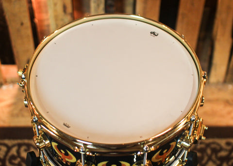DW 6.5x14 Icon Series Earth Wind & Fire "All Access" Snare Drum - SO#1393195